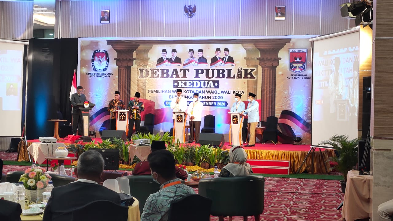 Debat publik Calon Walikota dan Wakil Walikota Bukittinggi
